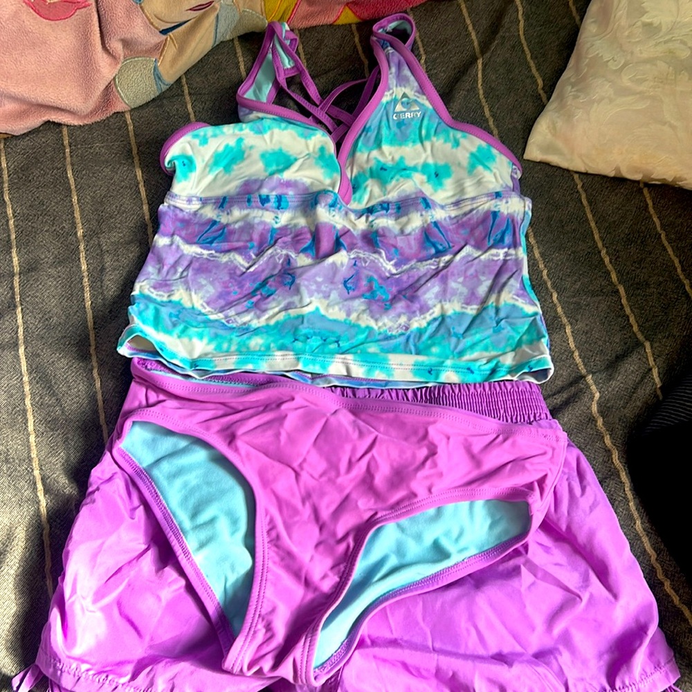 Girls swim suit 3 piece